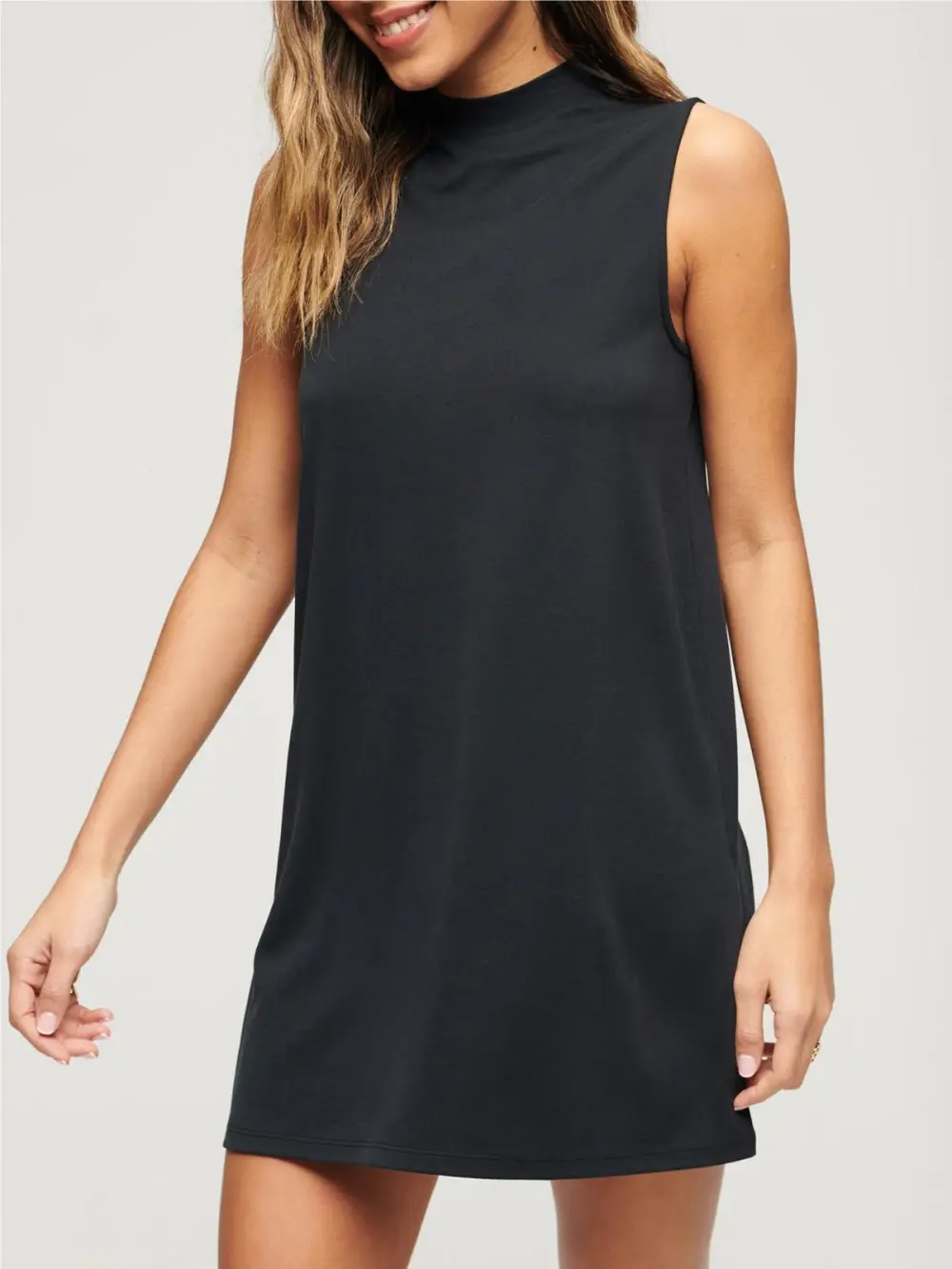 Sleeveless A-Line Mini Dress