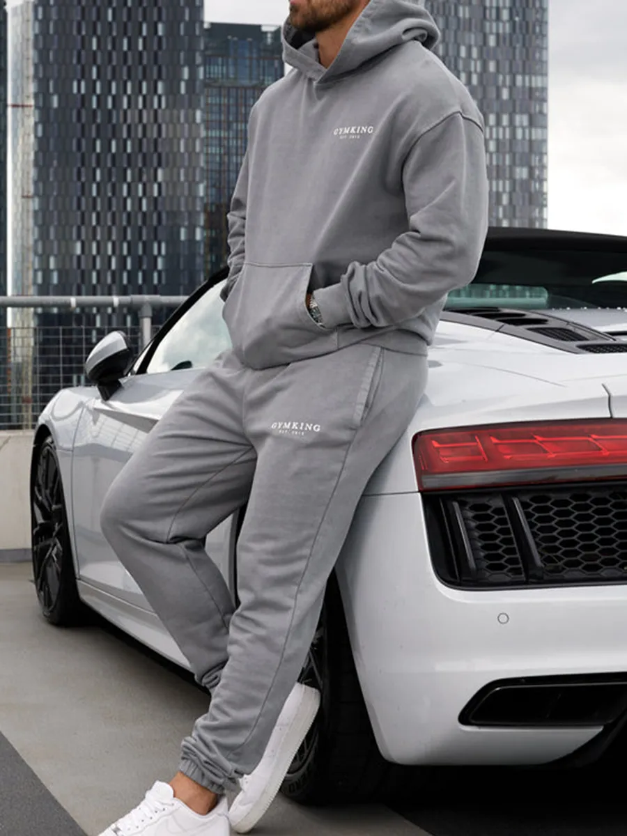 Men's Washed Gray King Tracksuit