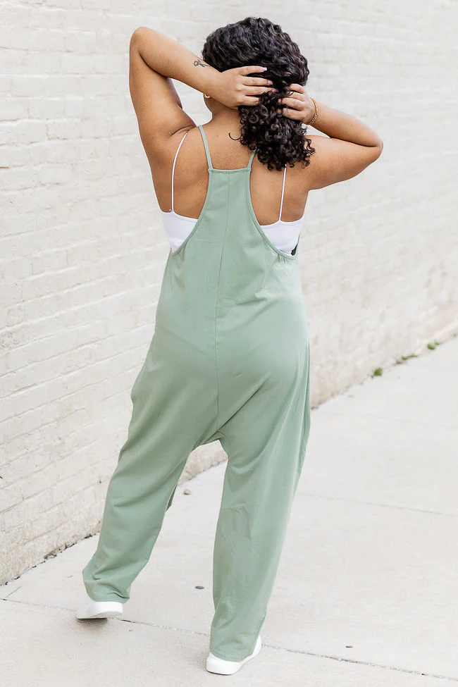 Day In The Life Charcoal Jumpsuit