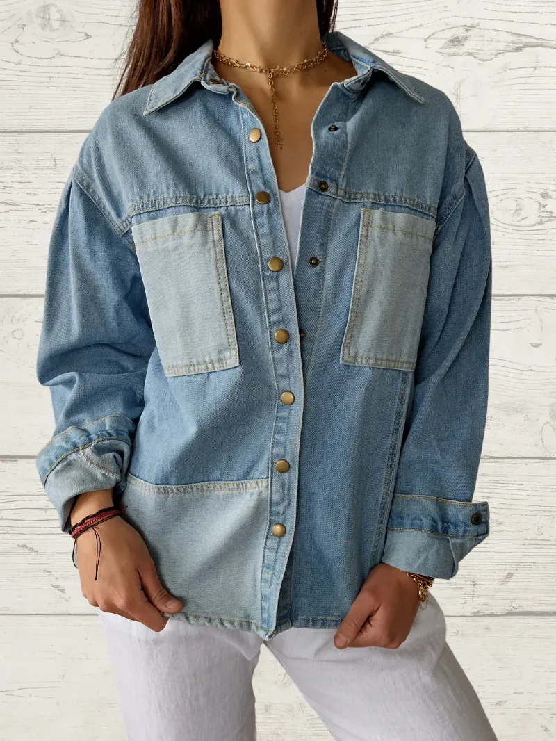 Women's Casual Elegant Denim Jacket