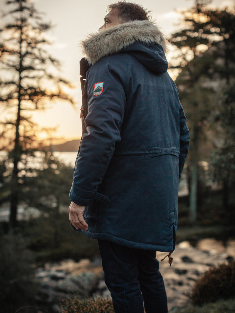 Men's Navy Parka