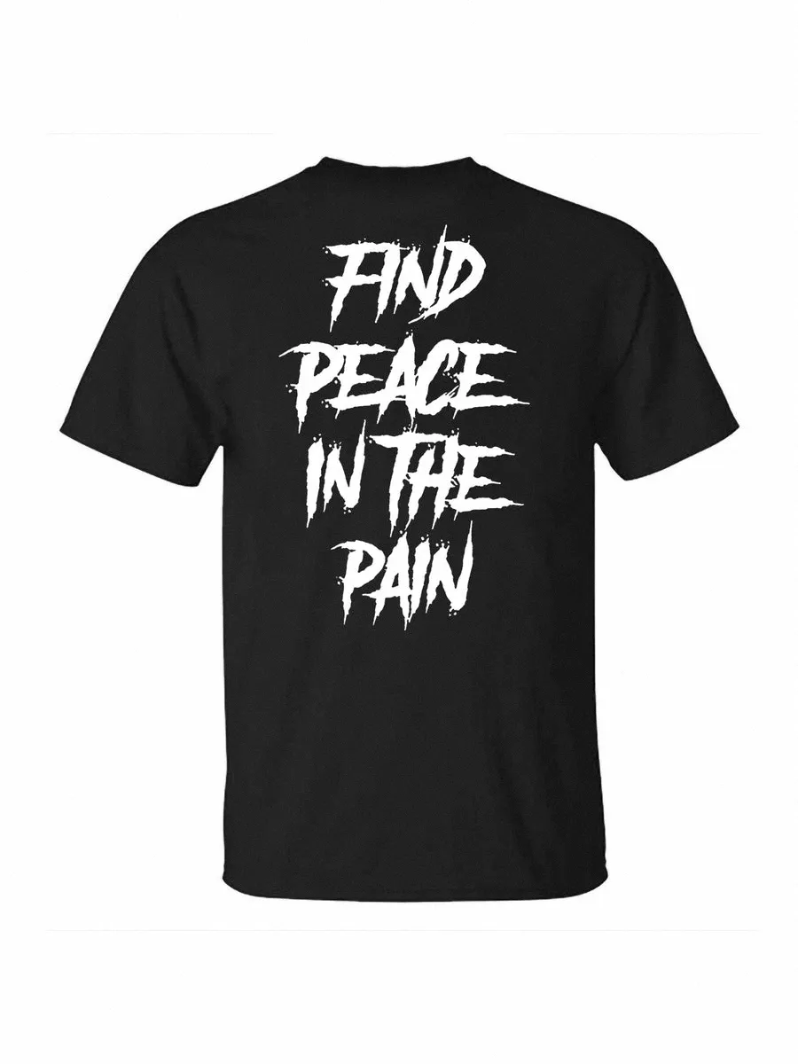 Find peace in the pain Printed T-shirt