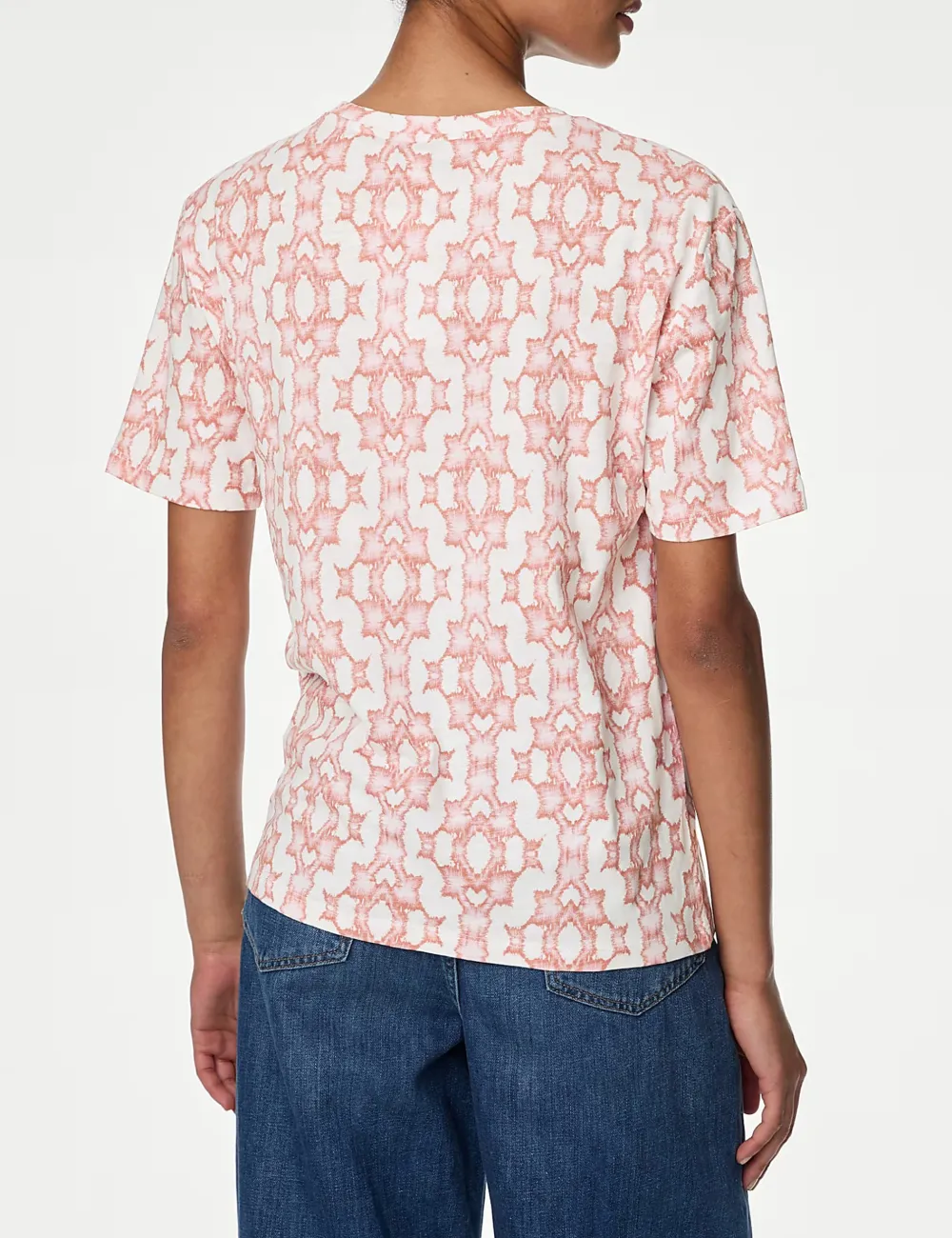 Cotton Modal Blend Printed T-Shirt