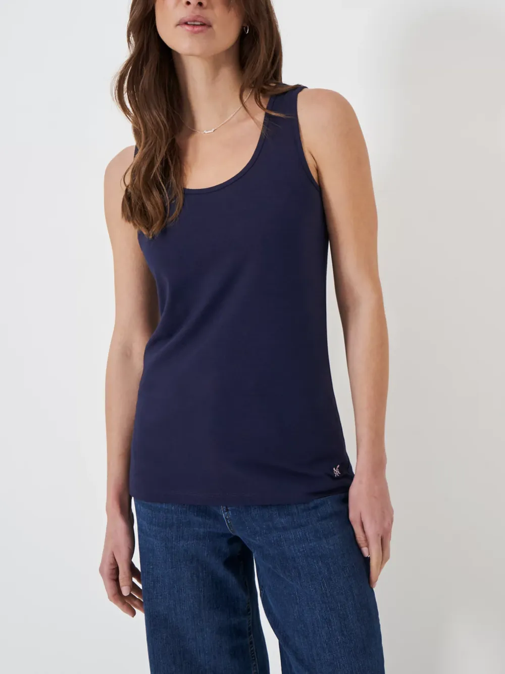 Classic Round Neck Vest Top