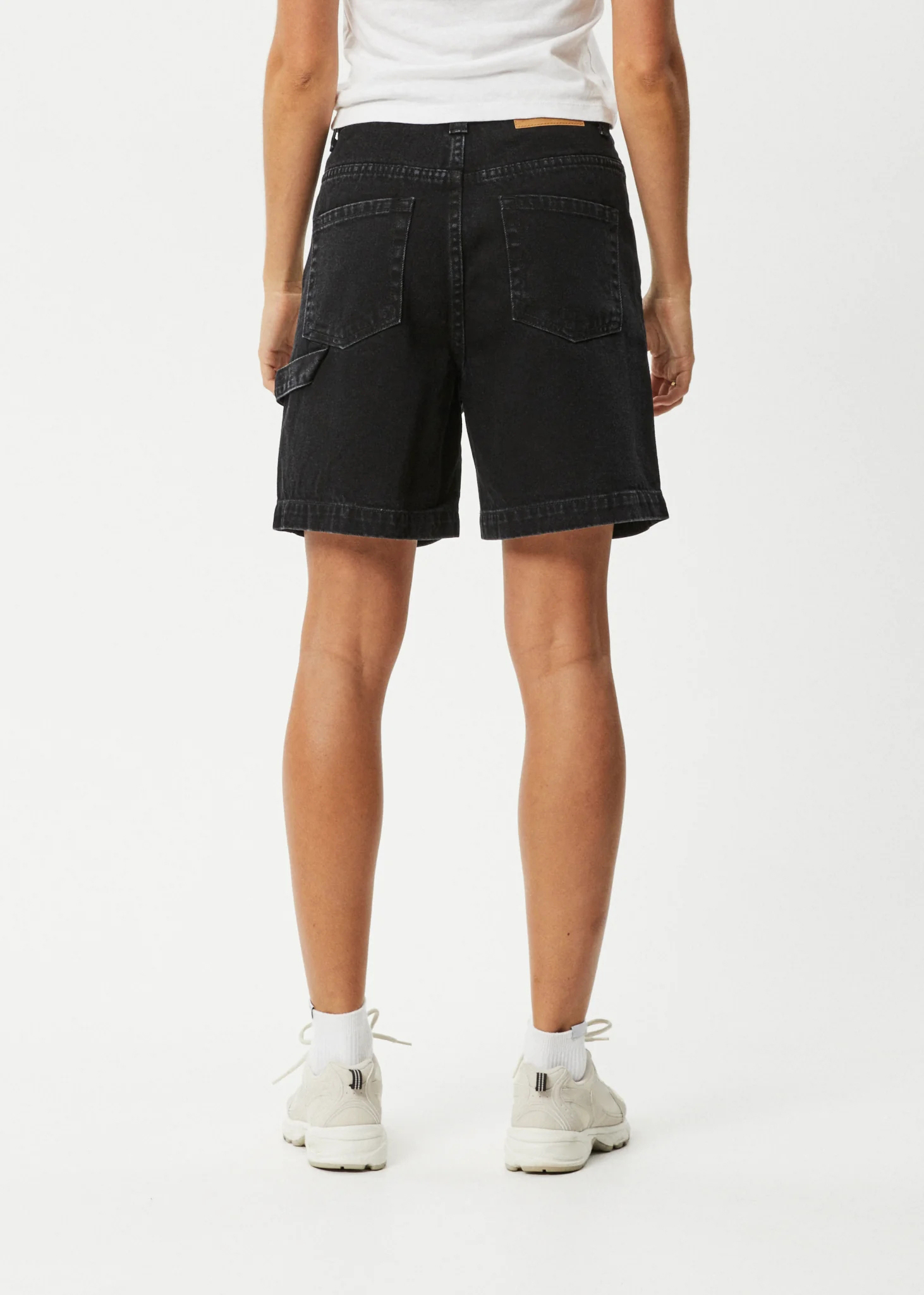 EMILIE - ORGANIC DENIM CARPENTER SHORTS