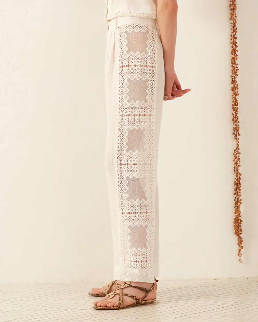 Colette Picnic Eyelet Pant