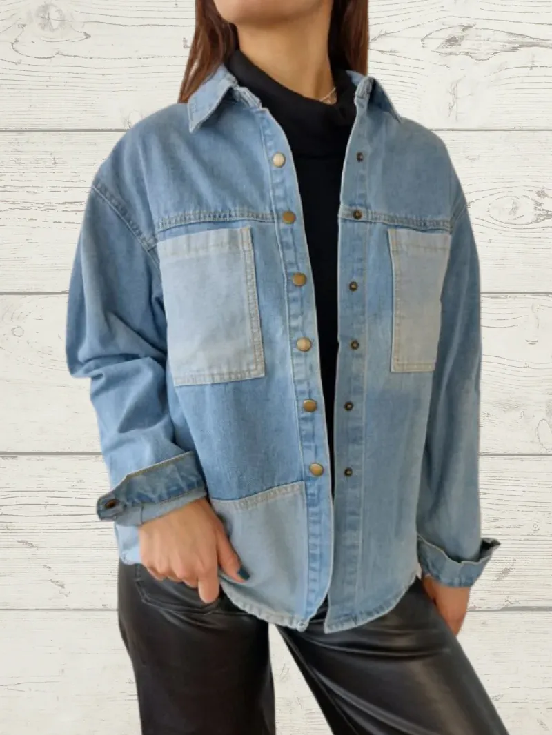 Women's Casual Elegant Denim Jacket