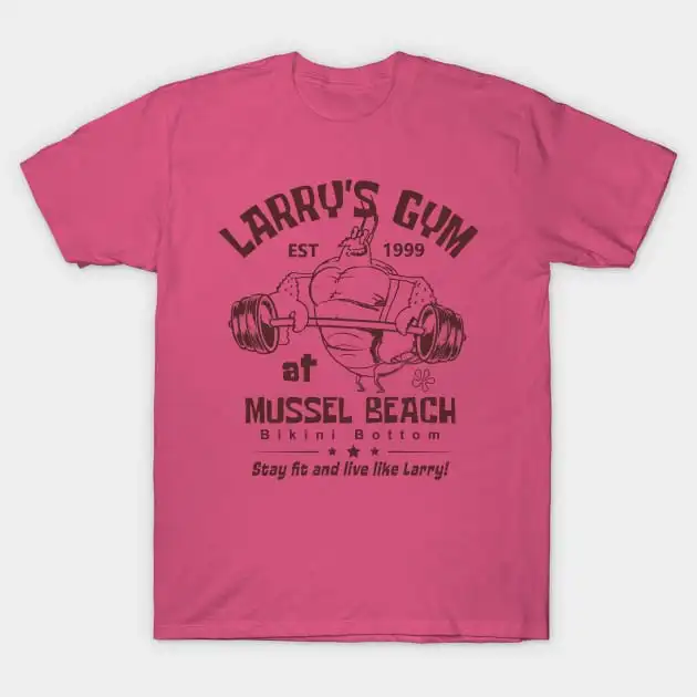 Larry's Gym At Mussel Beach T-Shirt