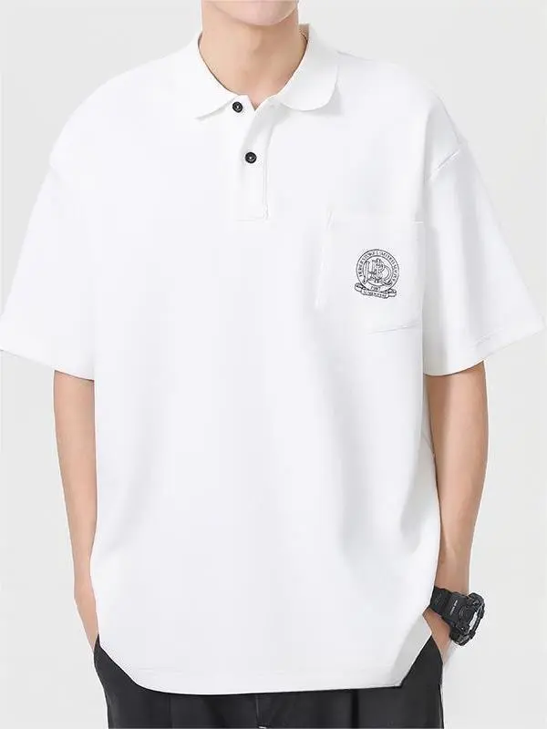 Simple Style Polo Shirt