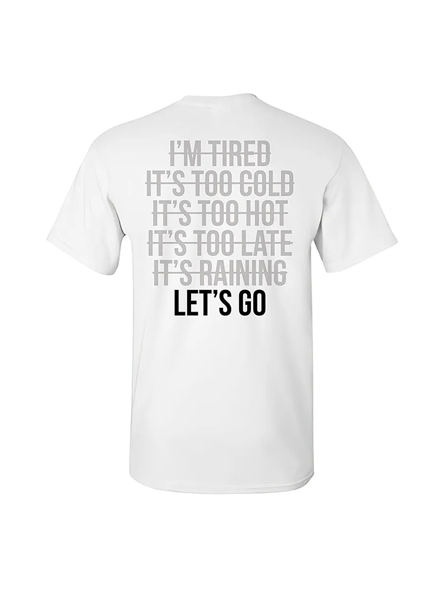 LET'S GO Printed T-shirt