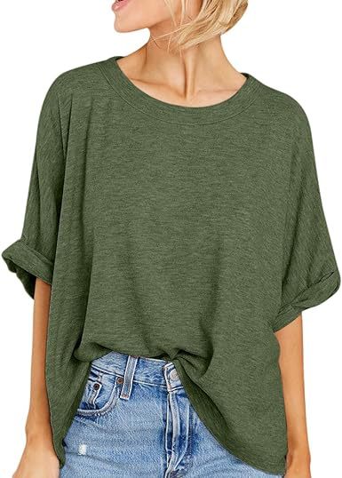 New Casual Short-Sleeved Loose T-Shirt Top