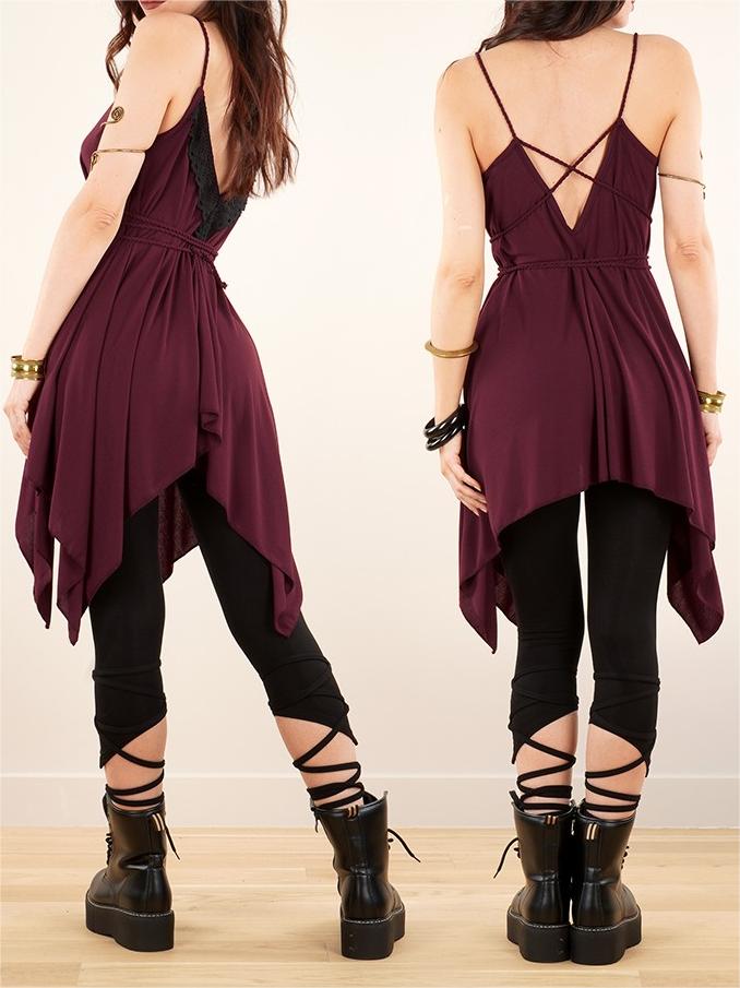 Loose And Reversible Strappy Tunic