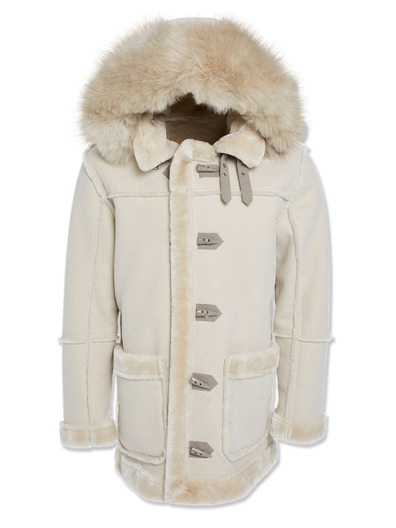 Men's Arctic Wolf Shearling Jacket