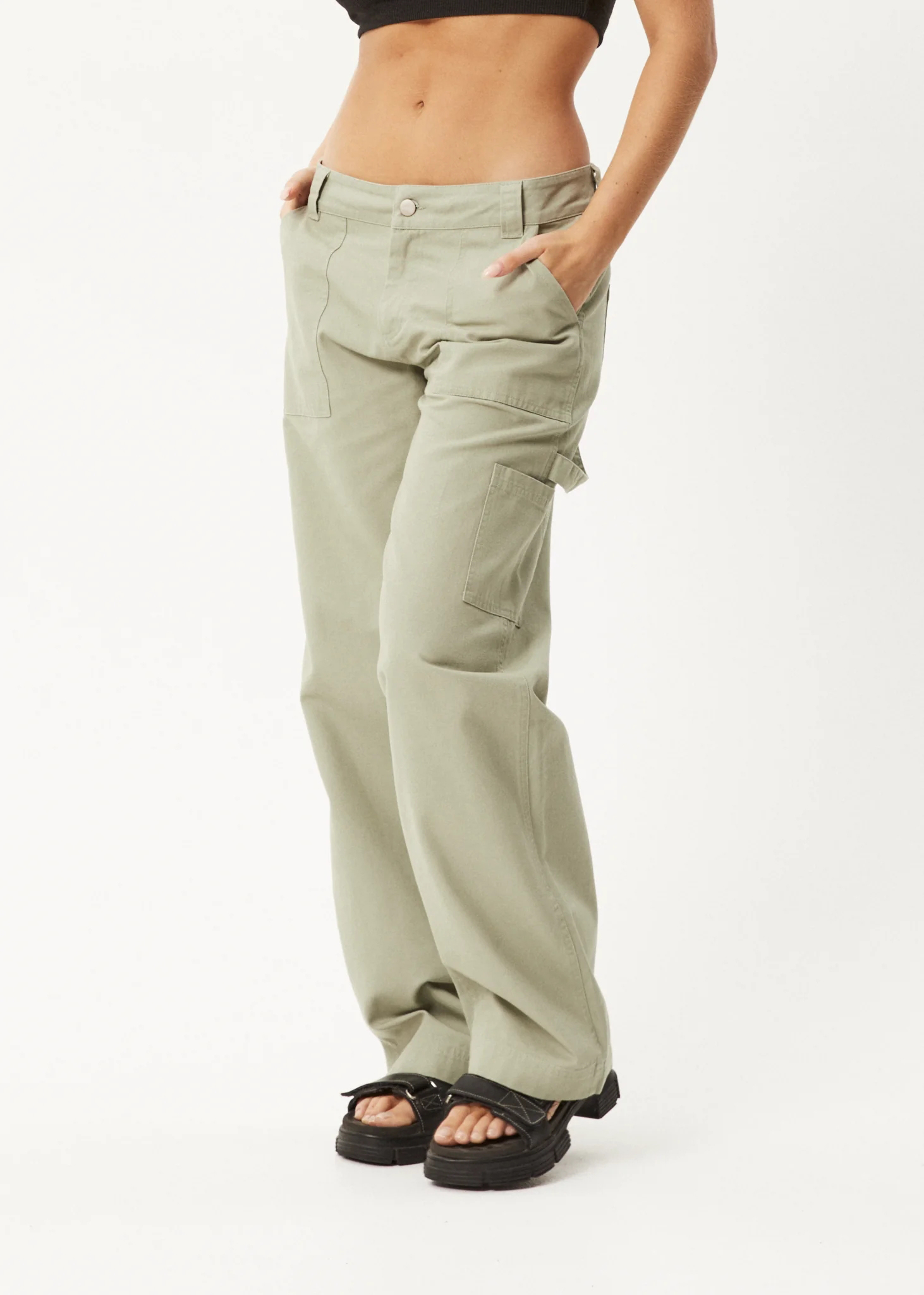 LEXI - LOW RISE CARPENTER PANT