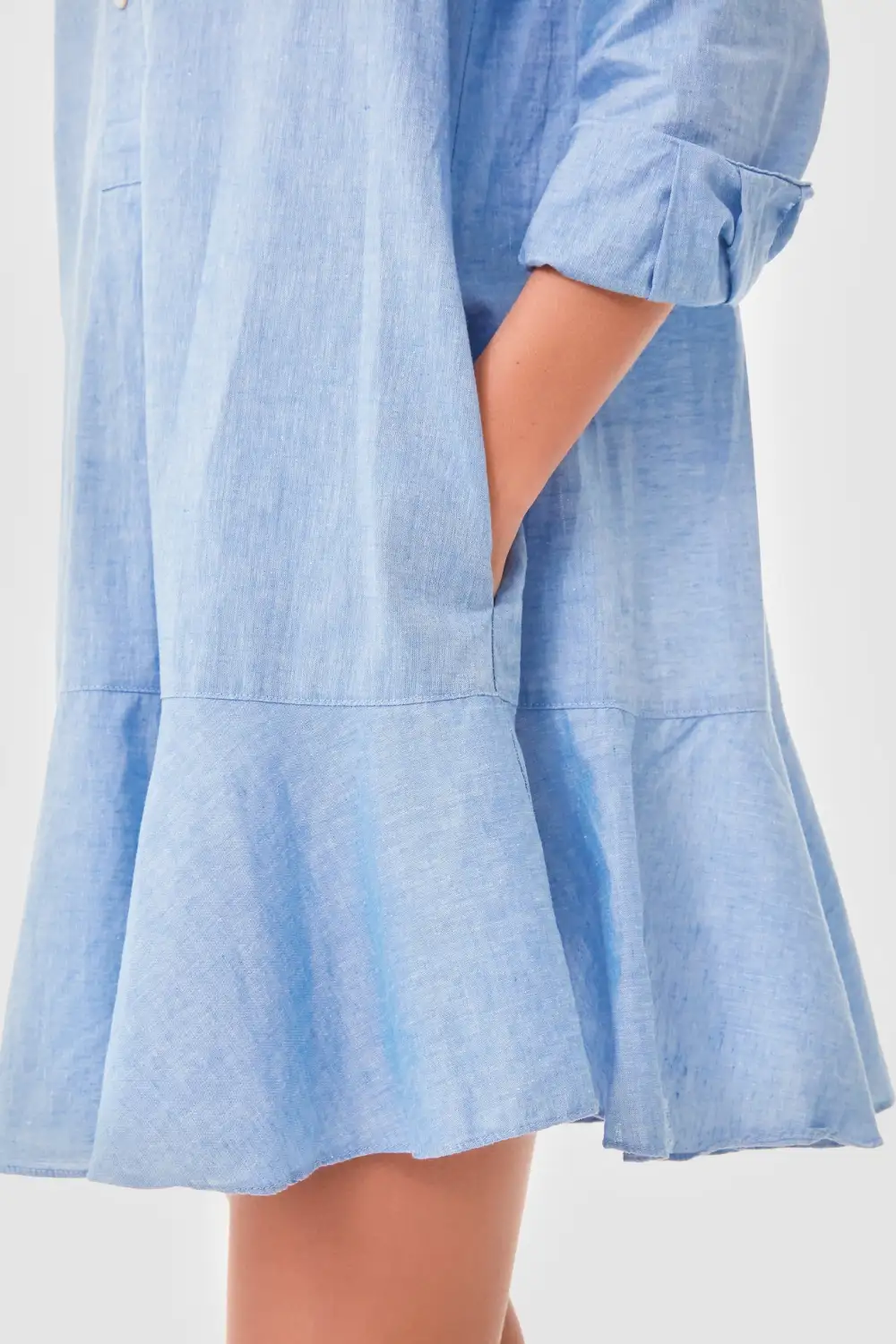 Chambray Callahan Shirt Dress