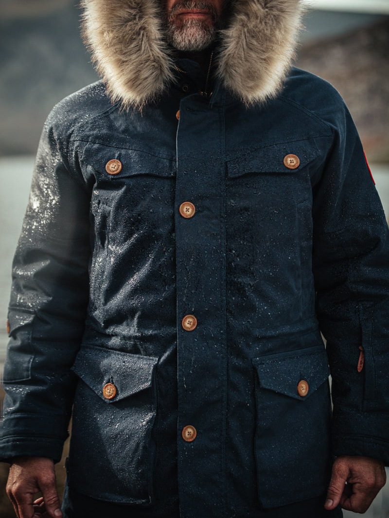 Men's Navy Parka