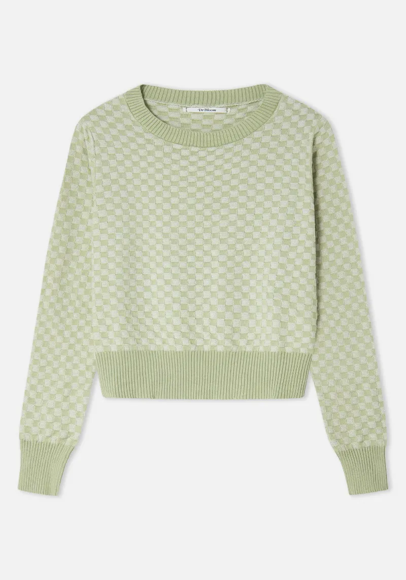 KHAKI PICNIC SWEATER