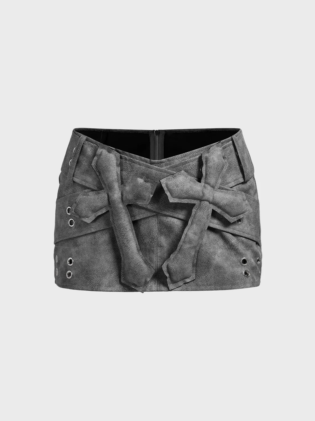 Street Deep Gray Bottom Skirt