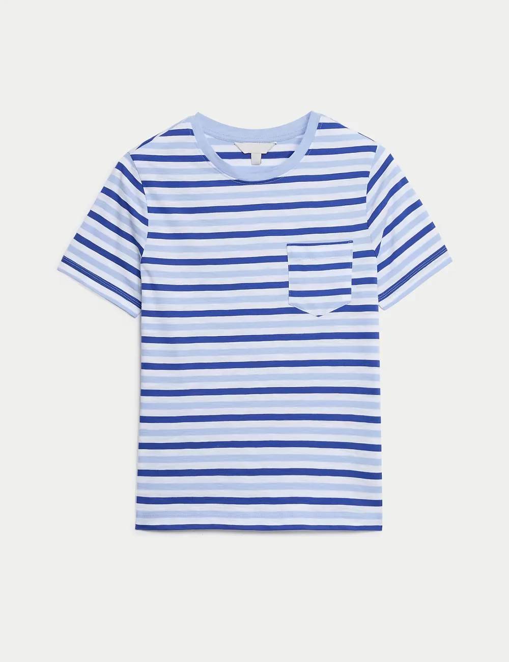 Pure Cotton Striped T-Shirt