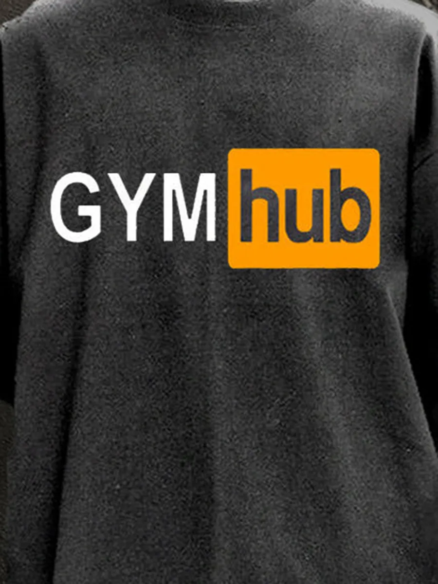 GYM HUB WASHED GYM SHIRT