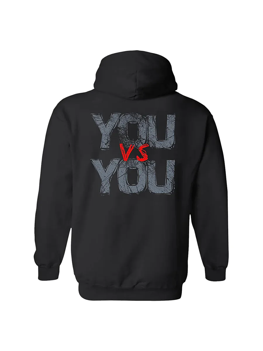 You Vs You Printed Casual Hoodie