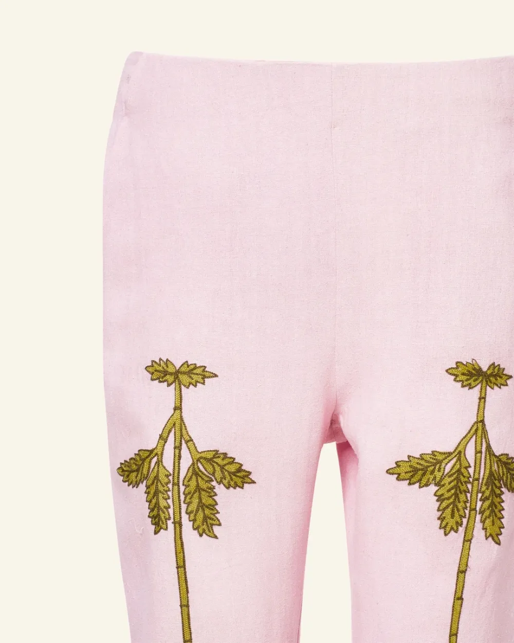 Charlie Crocus Embroidered Pant