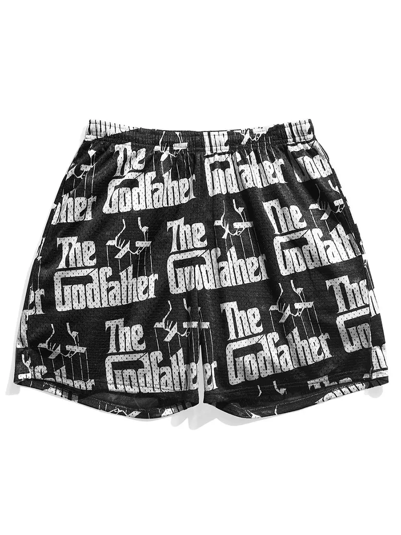 The Godfather Puppet Retro Shorts