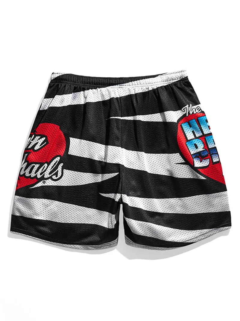 Shawn Michaels HBK Zebra Retro Shorts