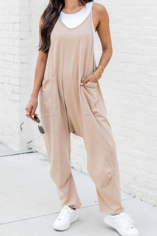 Day In The Life Charcoal Jumpsuit