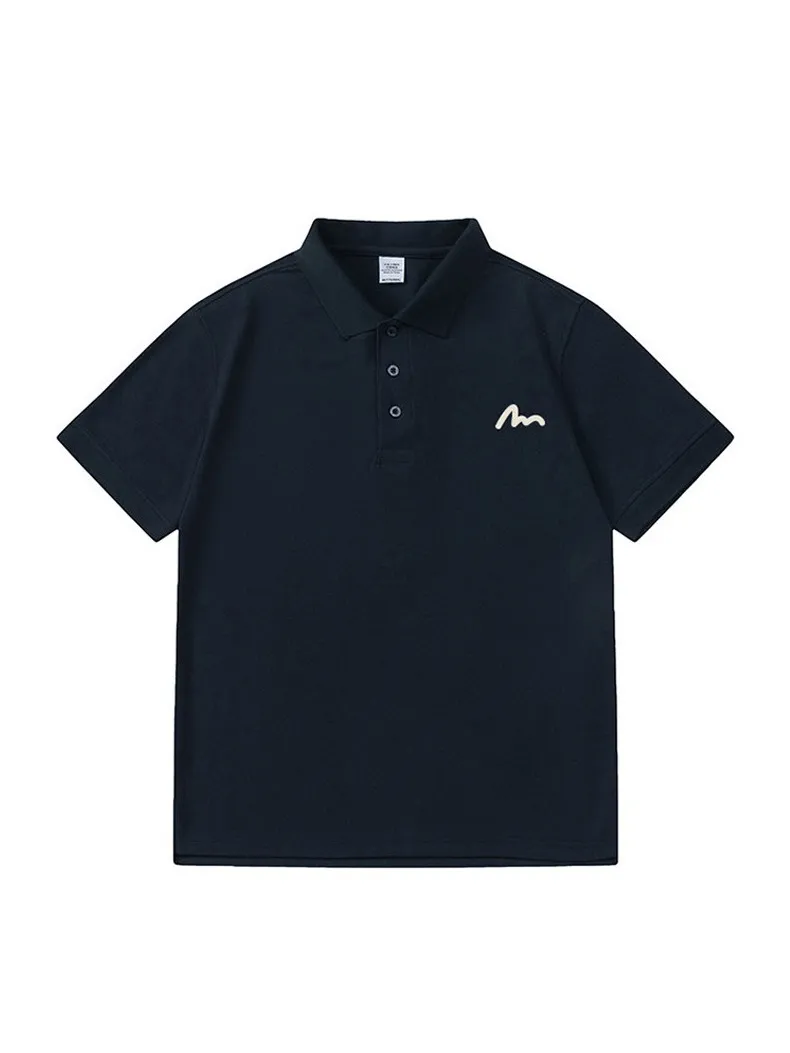 Versatile American Design Polo Shirt