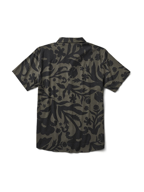 Bless Up Breathable Stretch  Botanical motifs Shirt