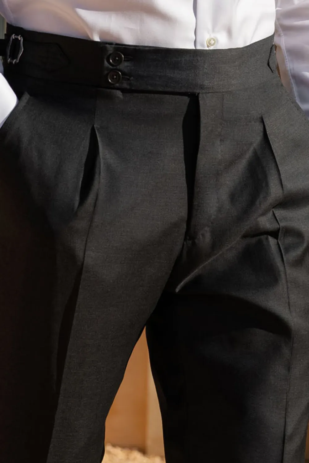 Dark Grey Trousers 