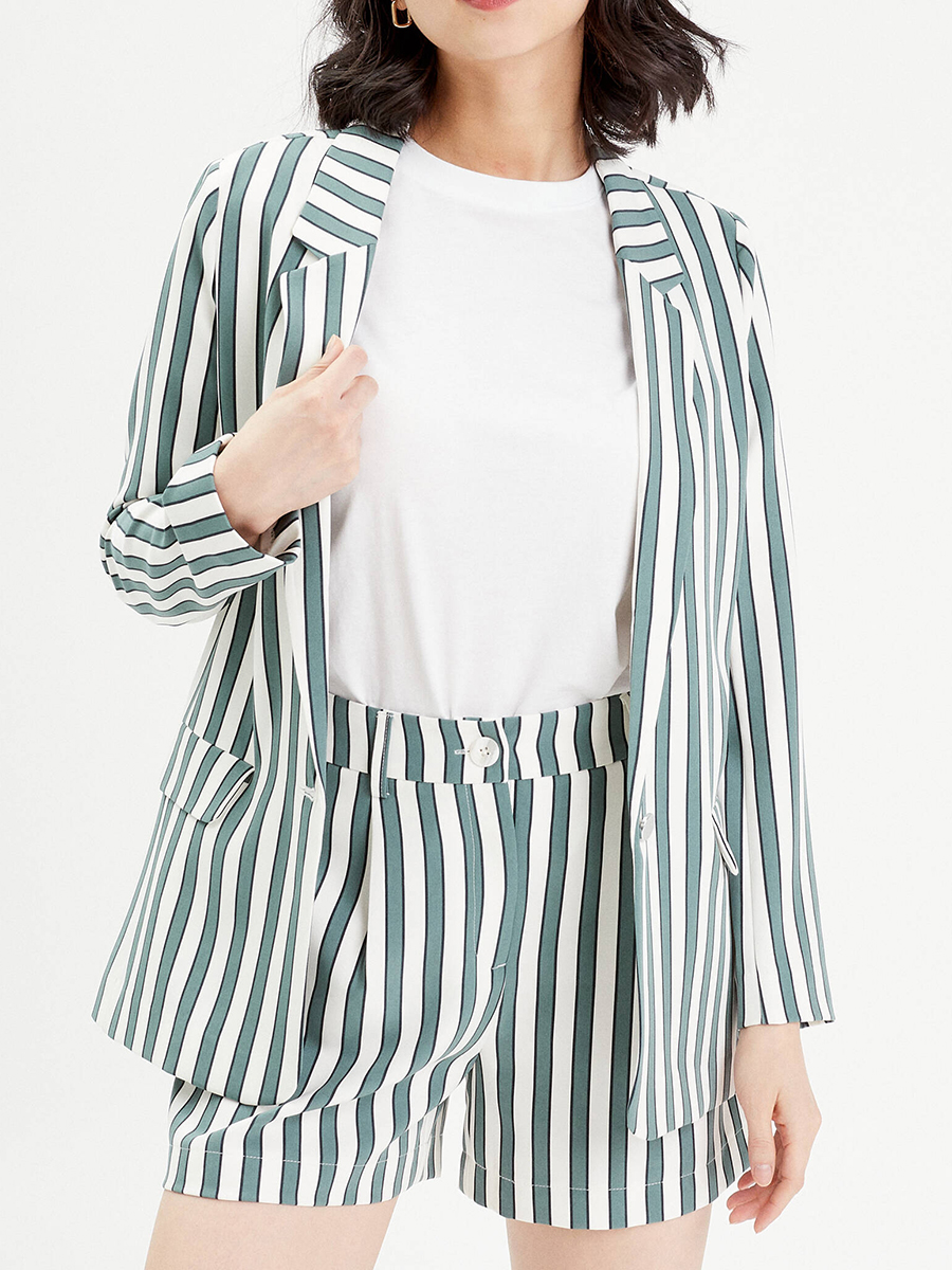 Veste blazer cintrée blanc femme