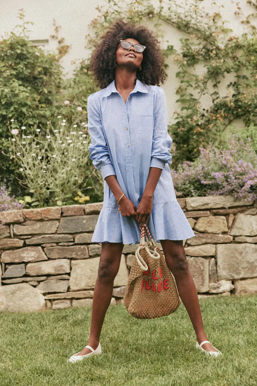 Chambray Callahan Shirt Dress