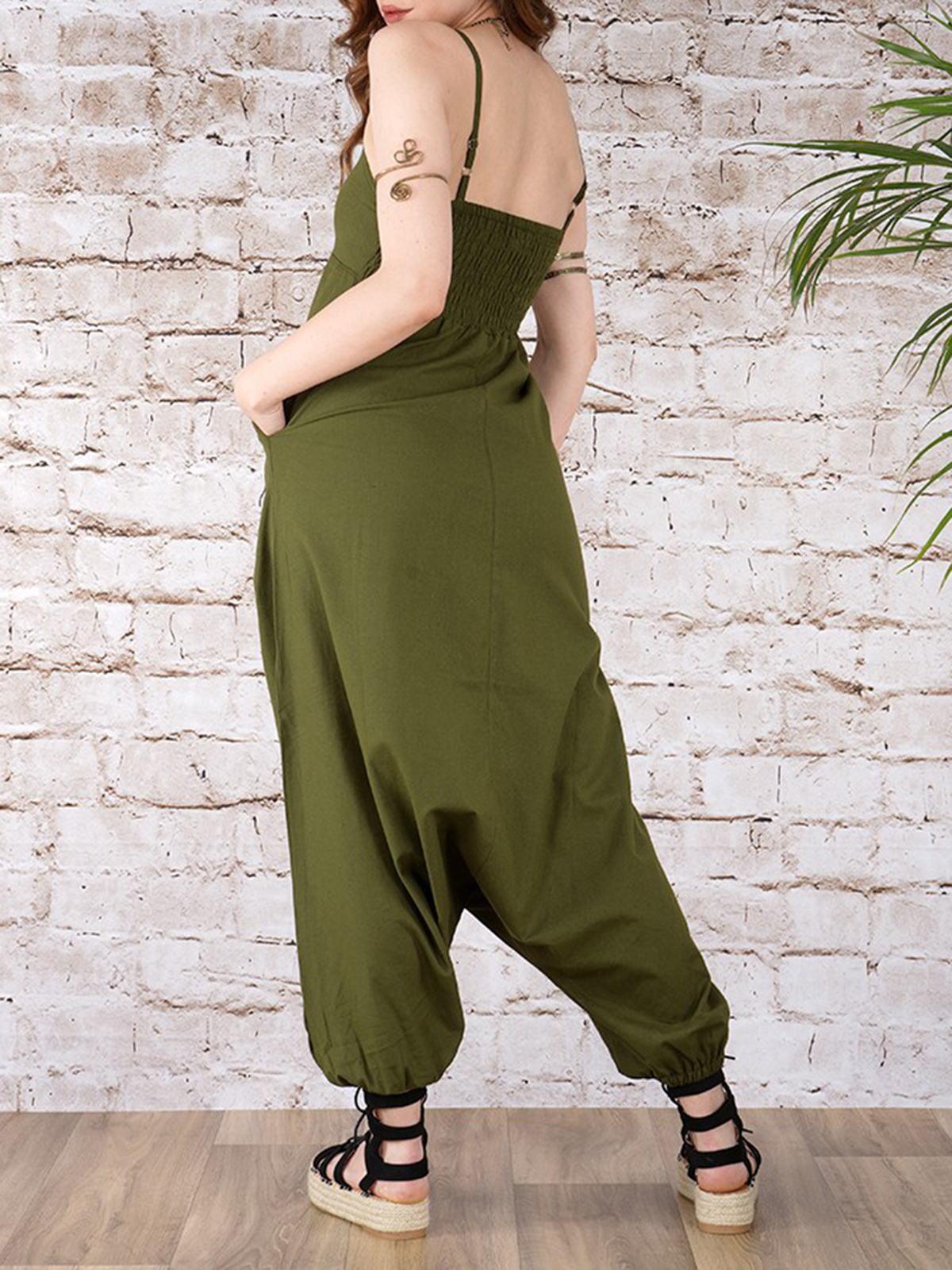 Harem Pant Overalls