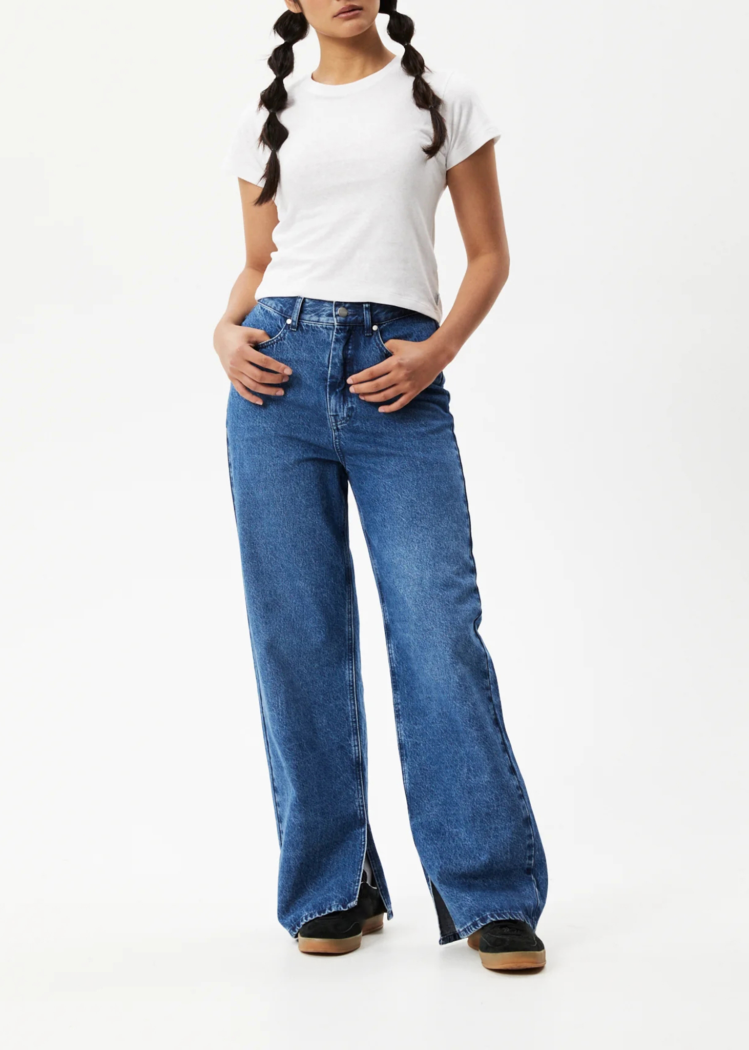 BELLA - HEMP DENIM BAGGY JEANS