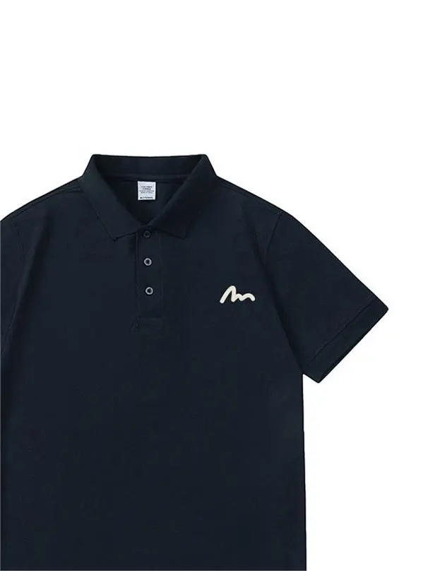 Versatile American Design Polo Shirt