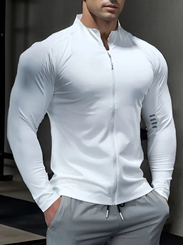 Evolution Workout Jacket Muscle Fit Gymwear