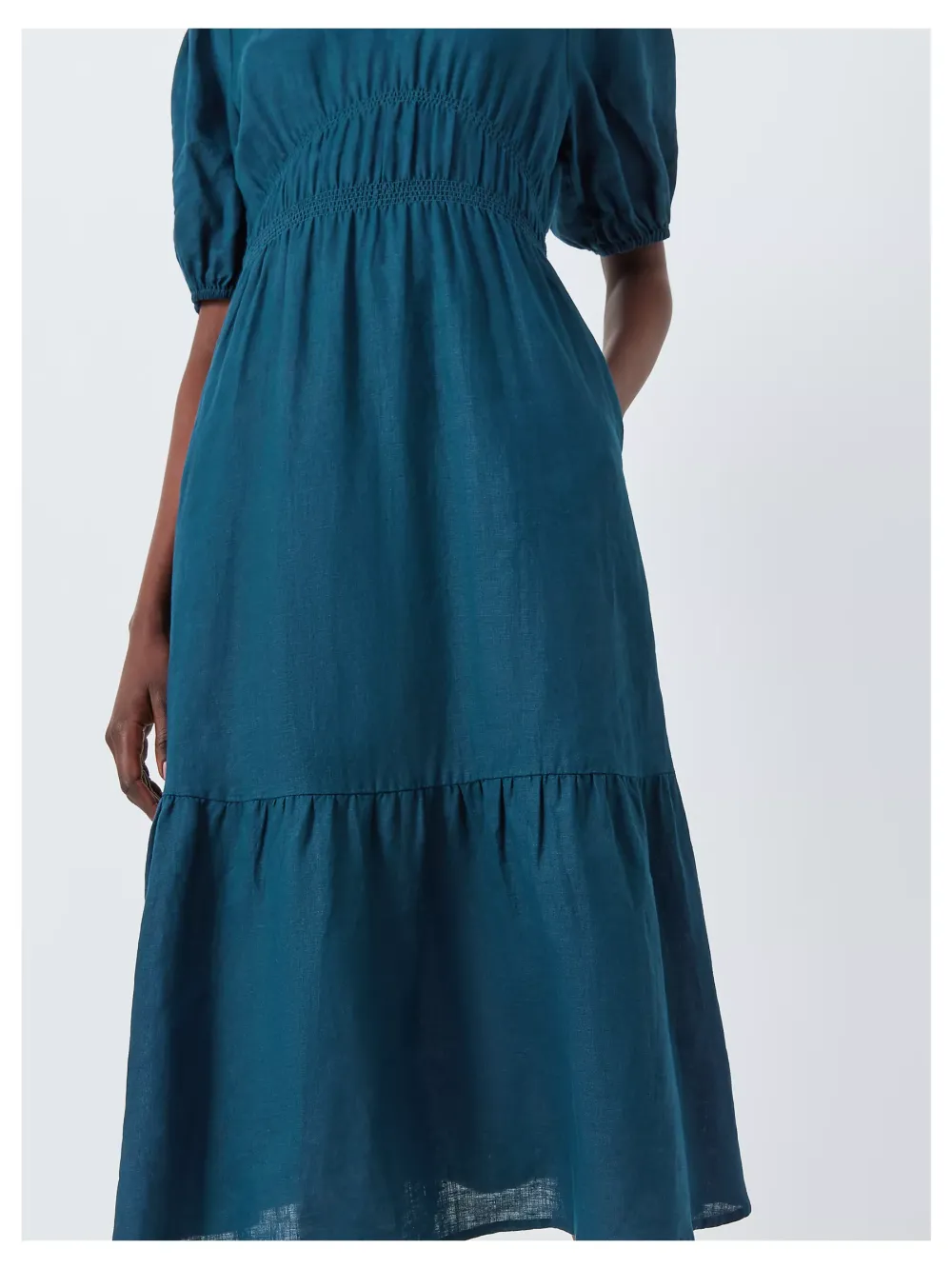 Linen Sheered Dress