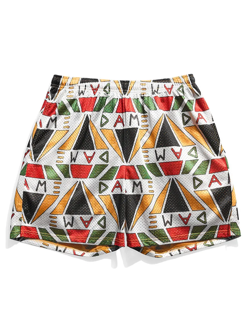 Creed 3 Dame Anderson Pattern Retro Shorts