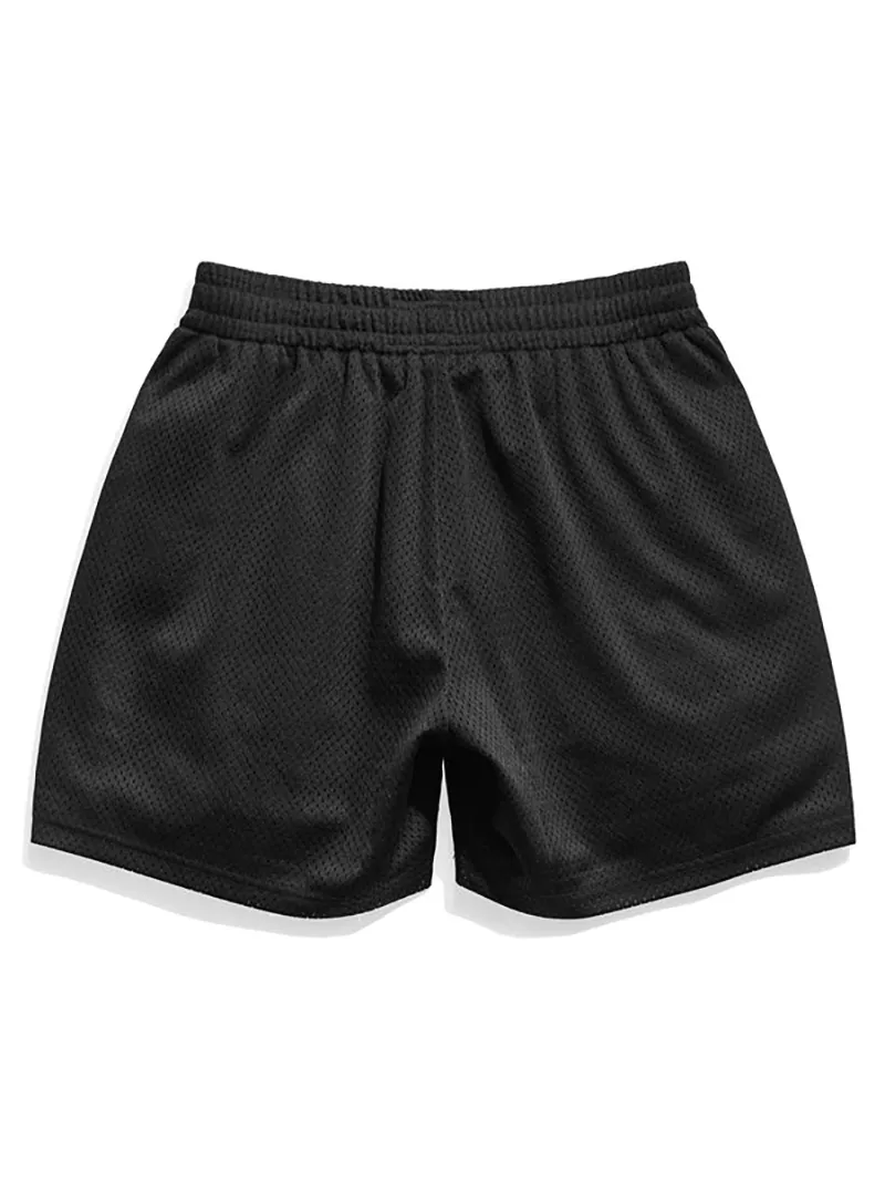 Bret Hart Black Court Shorts