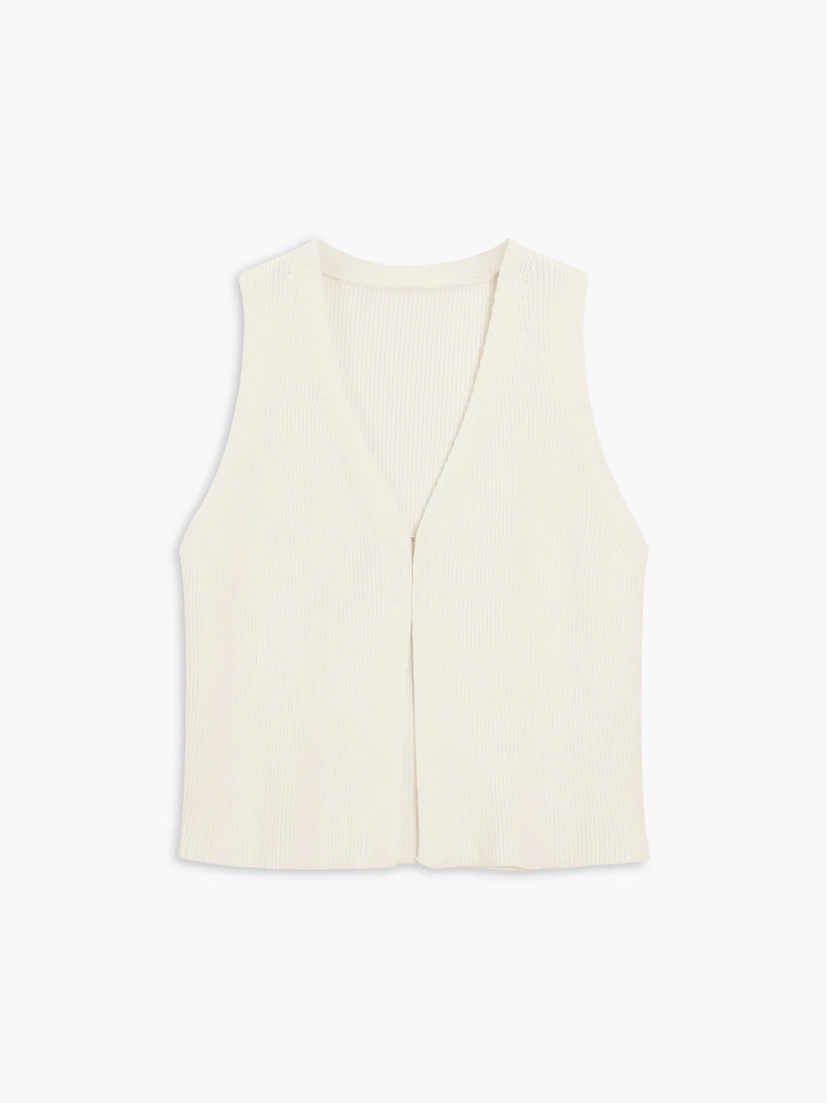 Main Character Rib Sweater Vest