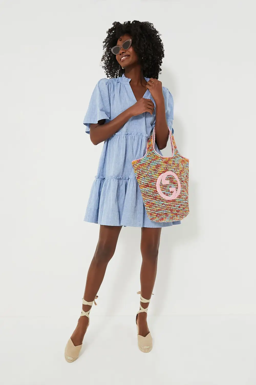 Chambray Crawford Dress