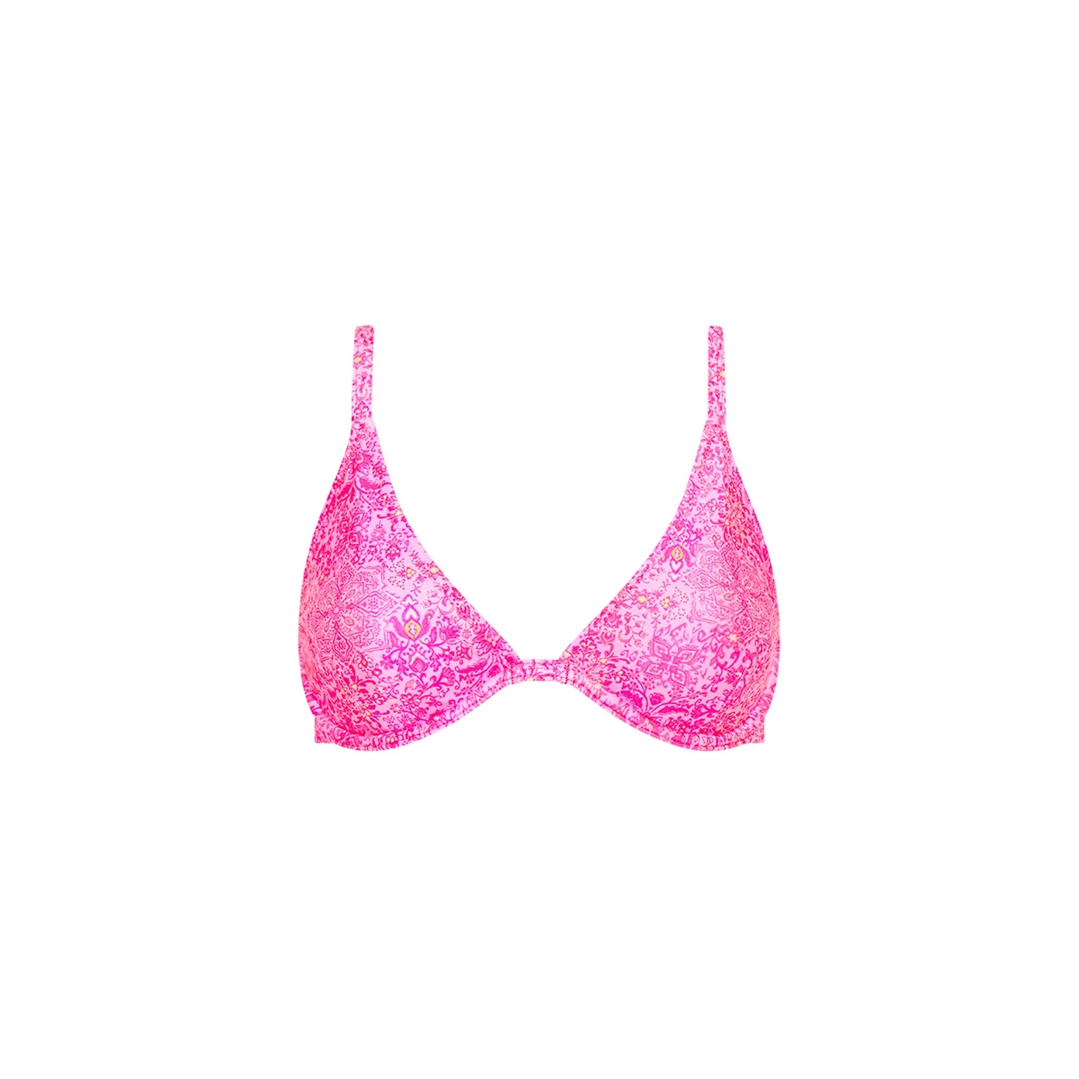 UNDERWIRE TRIANGLE D+ CUP BIKINI TOP