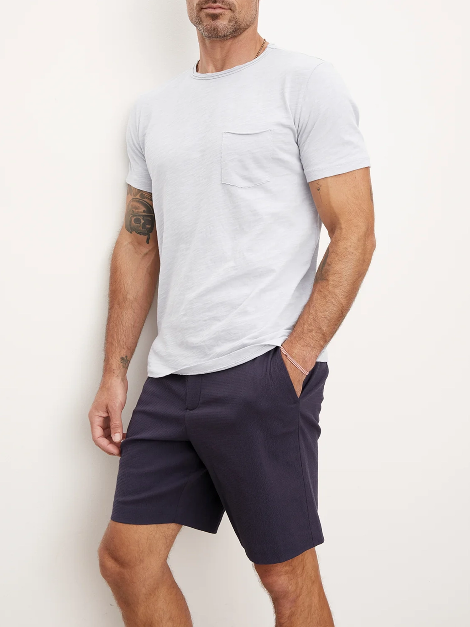 Men'S Cotton Basic Short Sleeve T-Shirt