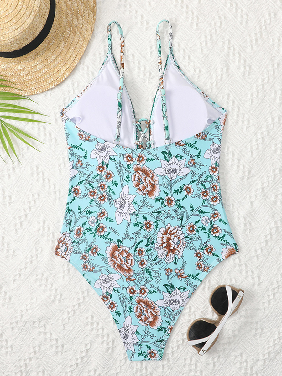 Sexy Fashion Printed One Piece Swimsuit