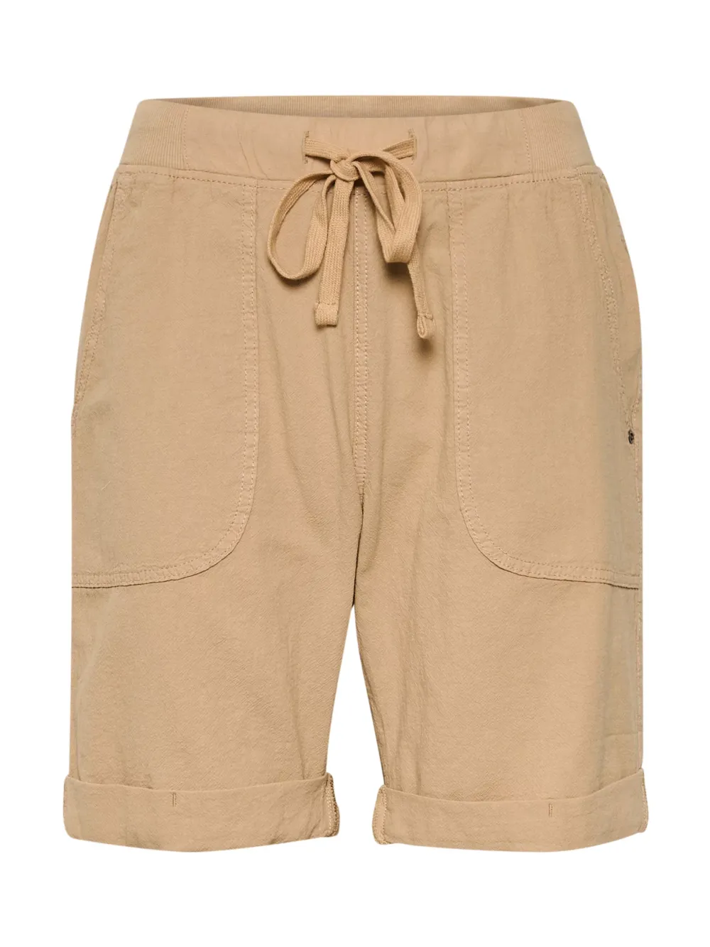 Naya Elastic Waist Cotton Shorts