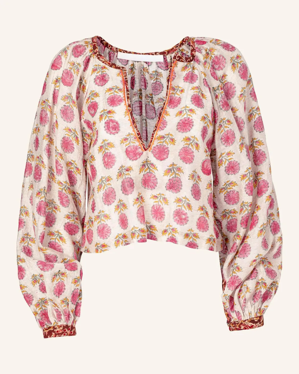 Marlowe Pomegranate Top