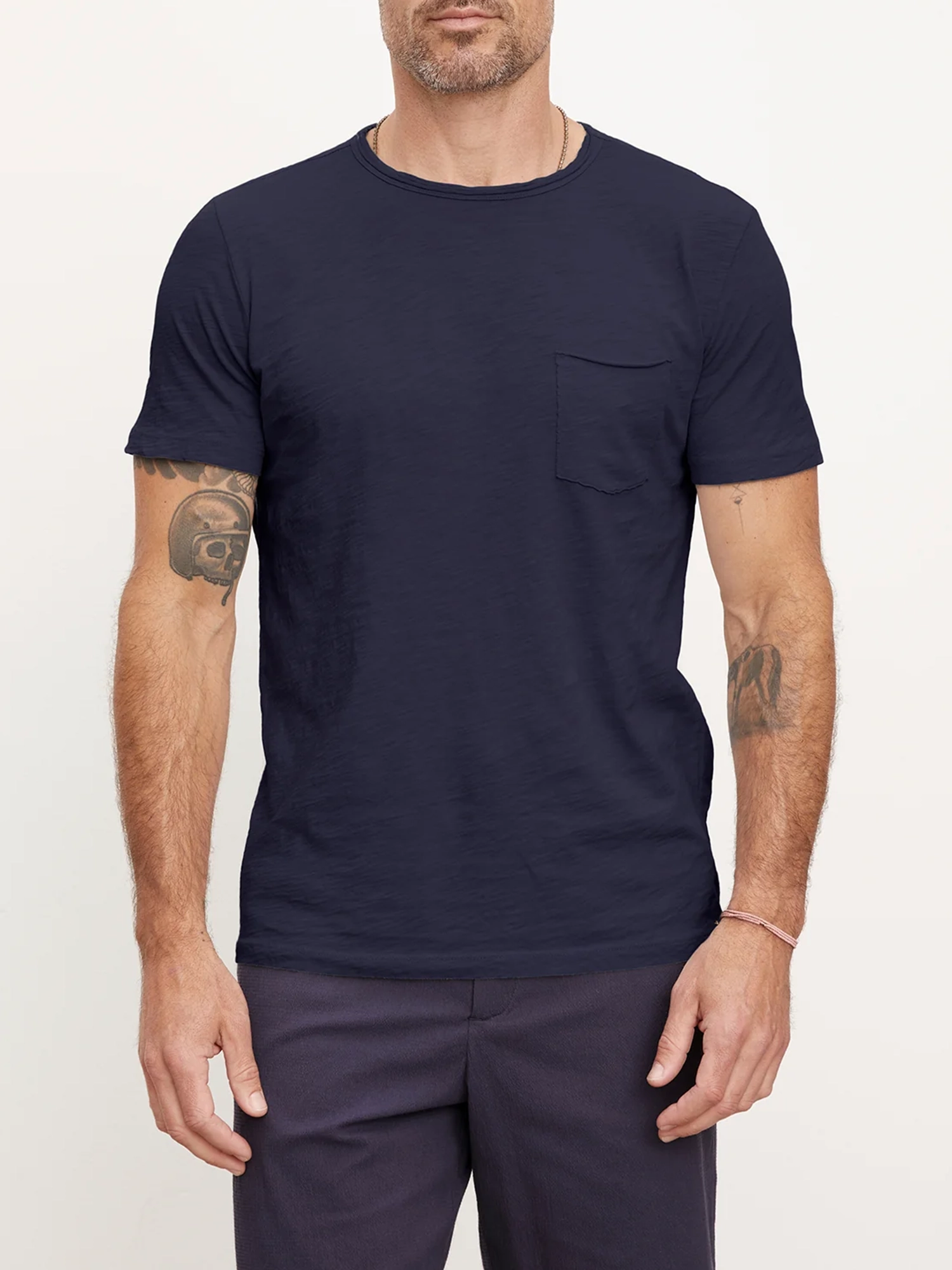 Men'S Cotton Basic Short Sleeve T-Shirt