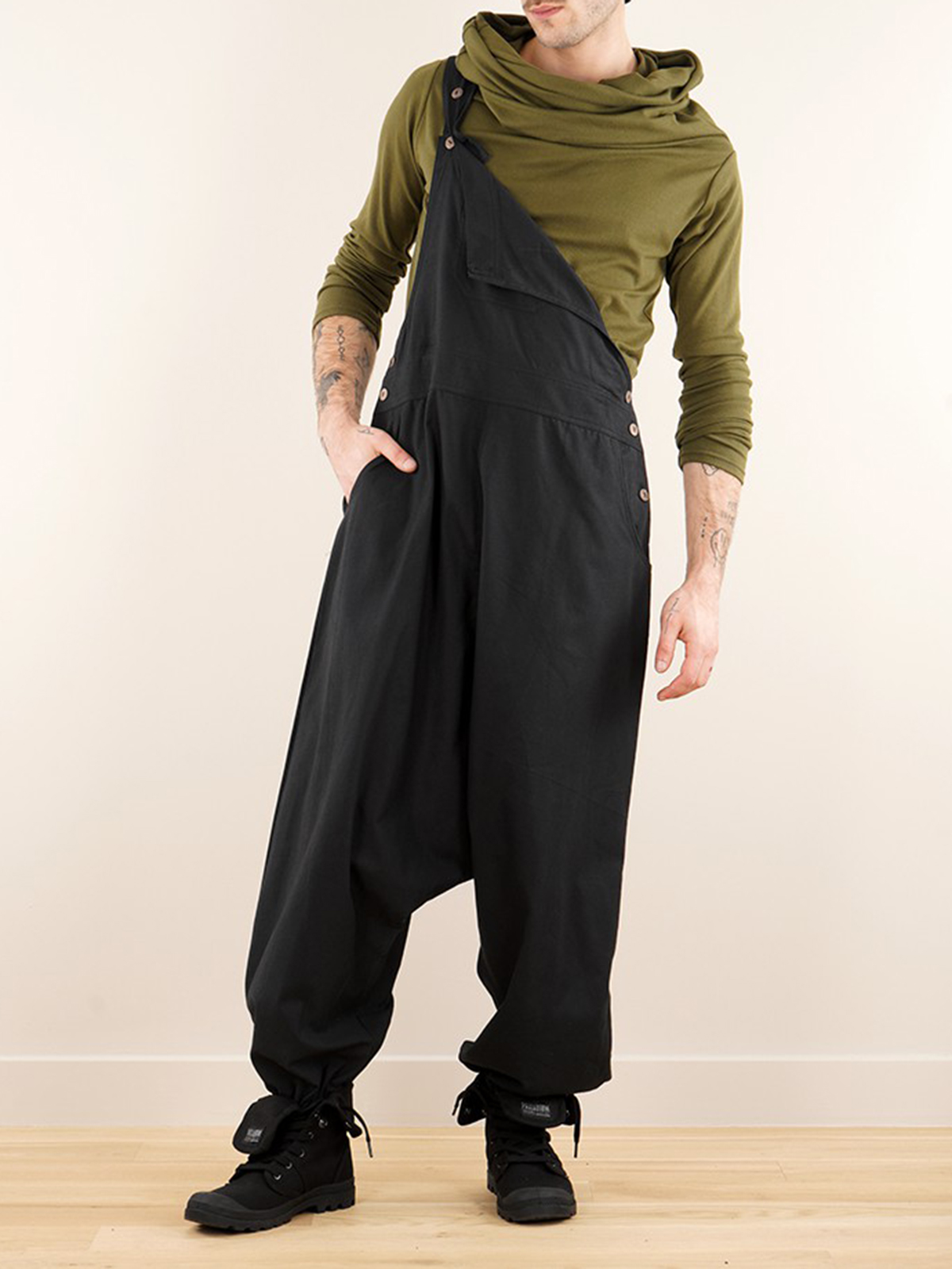 Harem Pant Overalls